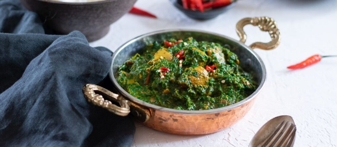 chicken palak