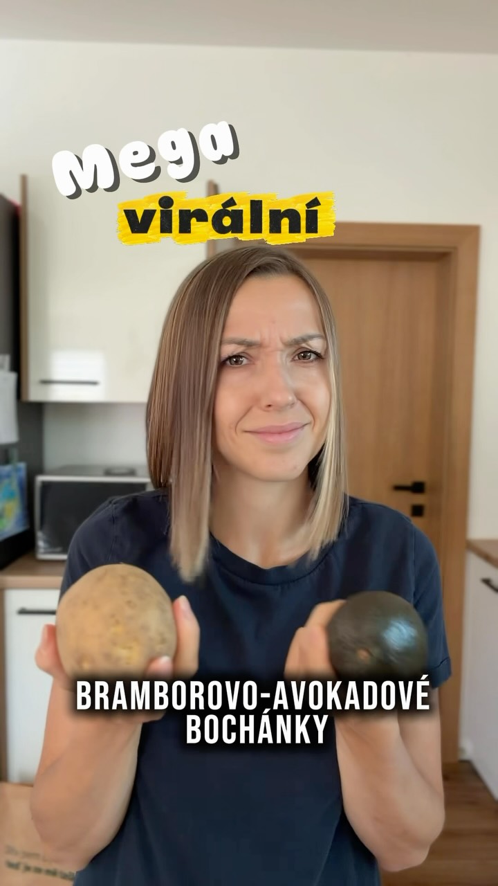Takovej fail se mi už dlouho nepoved. 😃 Chtěla jsem zkusit virální bramborovo-avokádový bochánky.. a tak jsem se chopila vidličky a trpělivostí vlastní matce dvou dětí jsem mačkala. Snažila jsem se být opatrná - říkám si: jedno vejce bude až až..s jogurtem začnu taky jen po lžících.. a teď když jsem to míchala, úplně se mi vybavilo, jak jsme na hotelovce zkoušely takový ty bramborový pusinky 😃 “No co, když to dopadne aspoň tak, nebude to taková tragédie, to se kdyžtak sní,” uklidňovala jsem se.. 🙏a tak sem to naivně šoupla do trouby, mezitím, co Honza s trpělivostí vlastní manžela foodblogerky bavil Kubšu. 
To co jsem vytáhla bylo fakt peklo 😃😃😃 ani pusinky, spíš takový žabí prdnutí. 🐸
Jako takhle, mooožná tuším, co jsem udělala jinak. Máte taky tušení? Mám trochu (velkej)  pocit, že to bylo v jogurtu 🙈 není řeckej jako řeckej...
PUSTÍTE se do TOHO? Nebo někoho rovnou označíte, kdo by to mohl zkusit? 
#instaviral #jidlo #rychlerecepty #peceni #tonechces