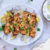 souvlaki z kuřecího masa