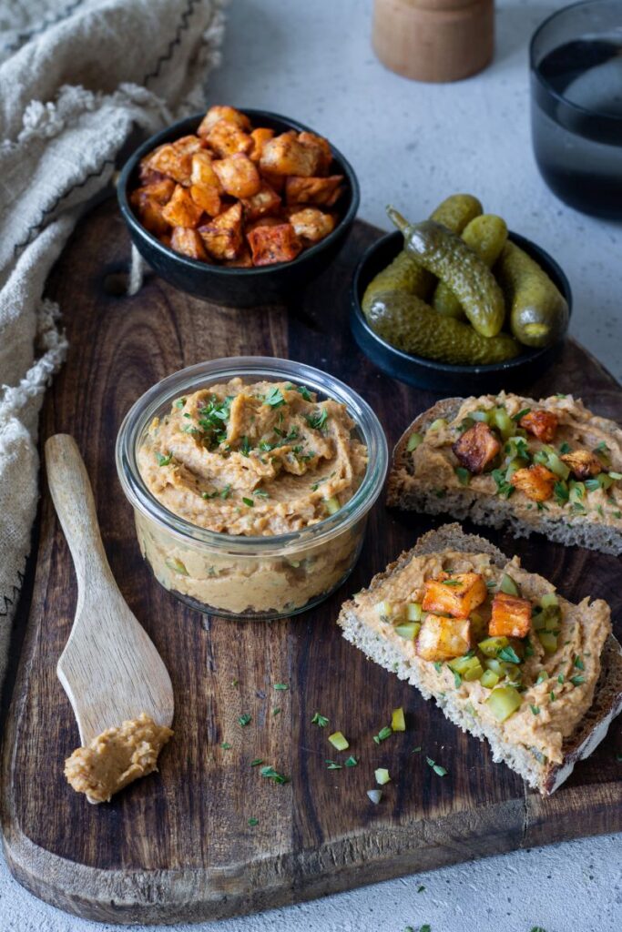 Vegan "škvarková" pomazánka