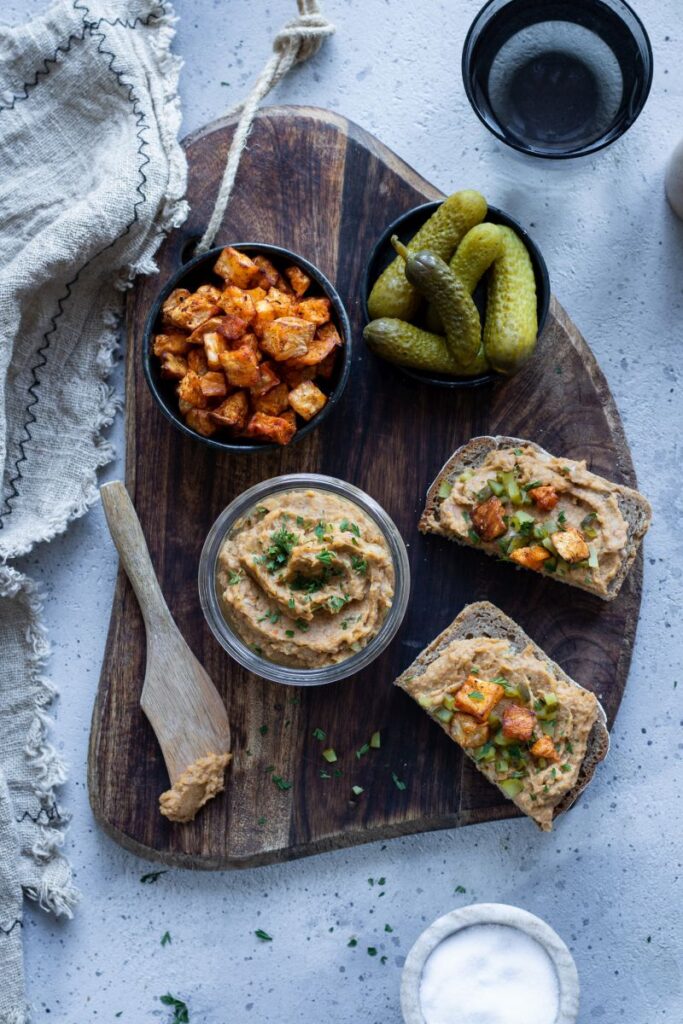 Vegan "škvarková" pomazánka